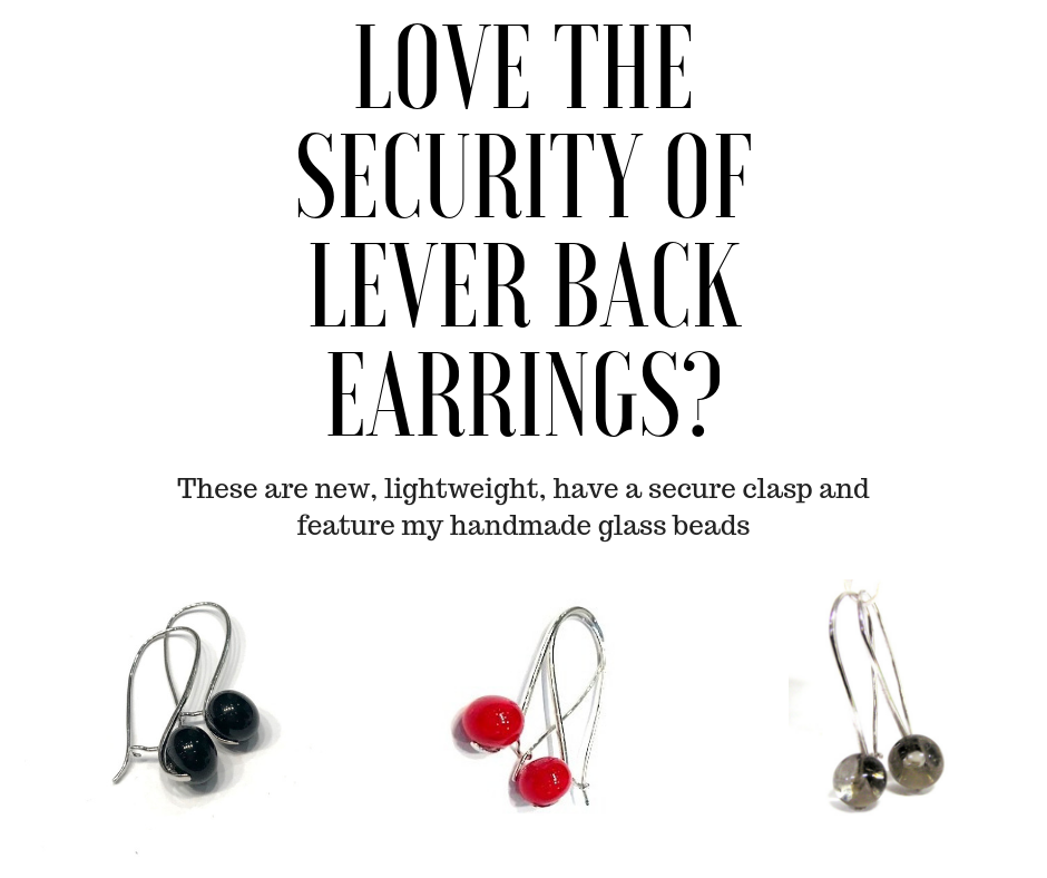 By Popular Demand: Glass Beaded Lever Back Earrings