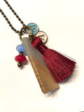 Personalized Letter Initial Charm Necklace
