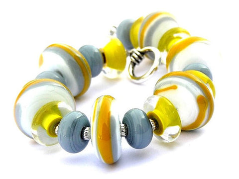 Mustard Yellow Bracelet For Women