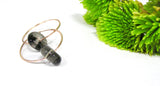 Smoky Quartz Beaded Earrings