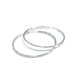 Sterling Silver Hoops