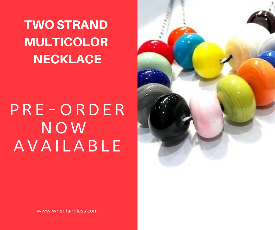 Pre-Order Your Two Strand Multicolor Necklace!