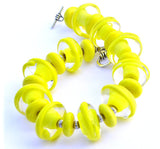 Yellow Statement Bracelet For Women