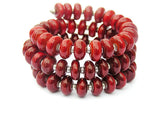 modern red bracelet for women